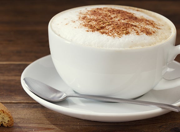 Receta de café capuchino