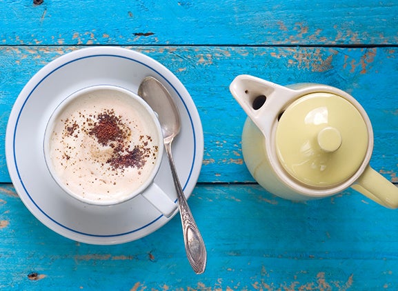 Receta de café con helado