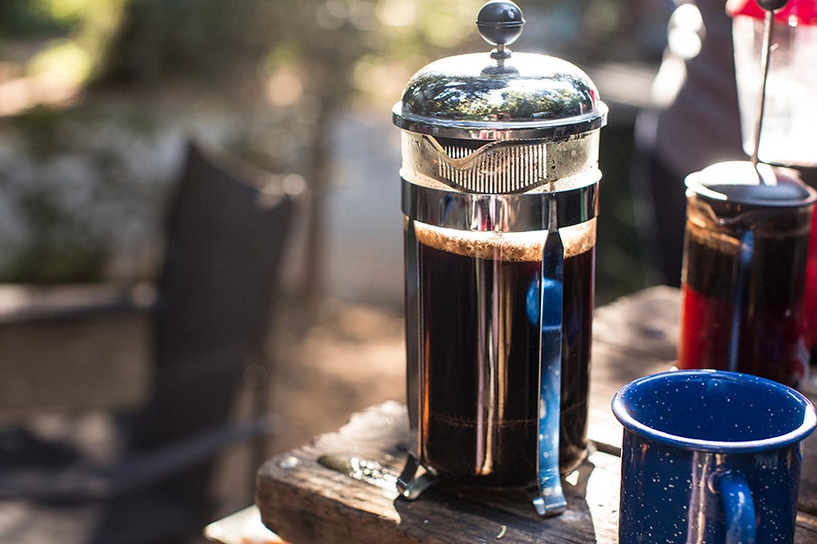 Cafetera francesa o de émbolo